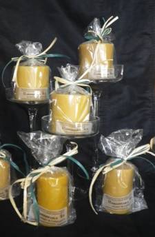 Pure Beeswax Pillars